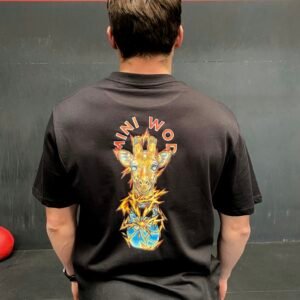 teeshirt adulte oversize girafe miniwod h/f